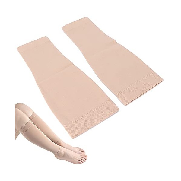 Chaussettes de compression pour jambes, amincissantes, respirantes, élastiques, douces pour la peau, fines et absorbantes pou