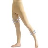 Beister Collant de Contention Femme & Homme Sans Pied Longues, 20-30mmhg Bas de Contention Classe 2 Médicale Soutien Graduel 