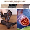 22 Paires Chaussettes Acupression Circulation Sanguine,Chaussette Acupression,Shaping Stretch Socks,Tourmaline Chaussettes Am