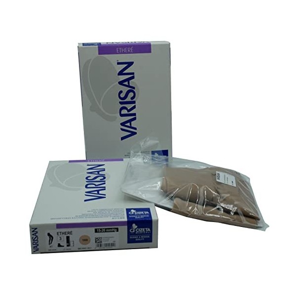 Cizeta Medicali VARISAN ETHERE1520 ATPC PO4N Chaussettes médicales Etheré classe 2 Collants de compression graduée 15-20 mmHg