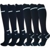 SHYL~JIER Chaussettes de compression ​pour homme et femme 20-25 mmHg Idéal pour le médecin, lallaitement, le fitness, les œd