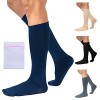 360 RELIEF - Chaussettes de compression pour vol | Circulation sanguine, voyage, travail, œdème, diabétique, varices, grosses