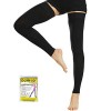 beister 20-30mmhg Bas De Contention Femme & Homme, Chaussettes De Compression Longues Classe 2 Medicale Sans Pied Soutien Gra