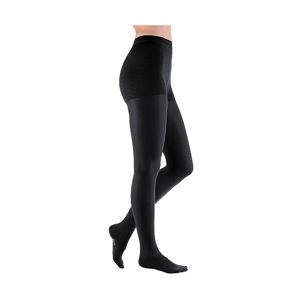 Chaussettes de compression mediven Elegance - Collants / KKL1 / II/noir/dentelle fermée/normale/sans bande adhésive