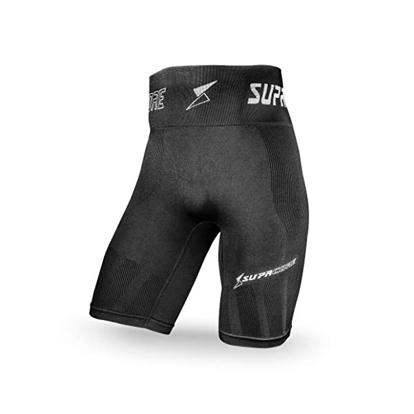 SUPACORE Compression Short dentraînement en Le Monde est Que de Transparente Les vêtements de Compression pour Sports, Exerc