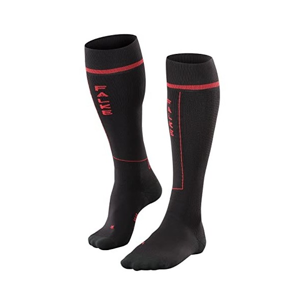 FALKE Impulse Running Chaussettes Homme Respirantes SЋchage Rapide VЋganes Noir Chaussettes Sport De Contention RenforcЋes An