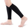 Chaussettes de Compression Mollet, Chaussette de Contention sans Pieds pour Hommes et Femmes, 20-30mmHg Manchon de Compressio