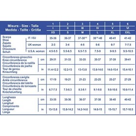 SCUDOTEX Mi-Bas 140 Deniers Maille Tricotée Compression Décroissante de Moyenne à Forte 19-22 Hg mm Couleur Visone Taille 3