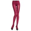 Lin Performance Collants de compression médicaux 8-15 mmHg pour femme, collants de soutien bordeaux, S 