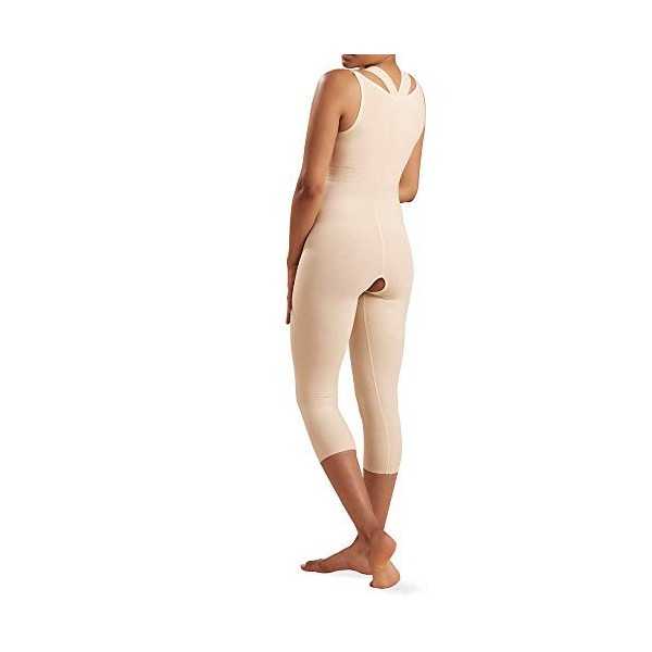 MARENA Recovery Guêtres mi-mollet avec haut dos, étape 2 enfiler - Beige - XX-Small