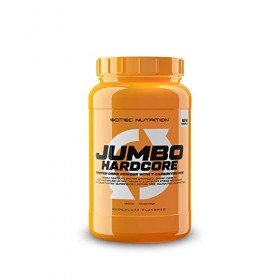 Scitec Nutrition Jumbo Hardcore, Weight Gainer hyperprotéiné avec Amino Select Matrix, Superfoods, Creatine et 7 hydrates de 