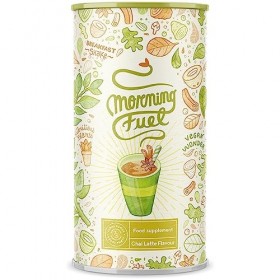 Morning Fuel Chai Latte Shake - Rassasié le matin & en bonne santé, mélange pour petit-déjeuner riche en vitamines et en nutr