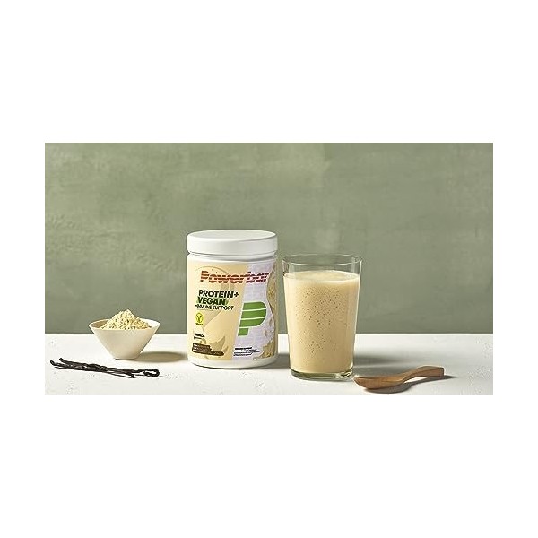 Powerbar Protein Plus Vegan Immune Support Vanilla 570g - Protéines végétales en poudre