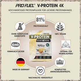 Lot déchantillons de protéines végétaliens 5 x 30 g Mélange de chocolat, vanille, citron, framboise et caramel Incroyablemen