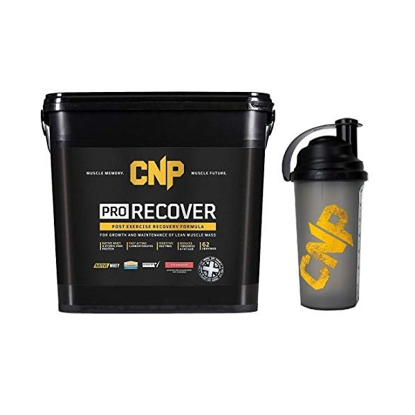 CNP Professional Recover – Fraise, 5 kg, avec shaker CNP 700 ml