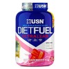 USN Diet Fuel Ultralean - Substitut de Repas en Poudre pour Shaker Protéiné. Perte de Poids. Saveur Fraise. 2.5 kg. UN211