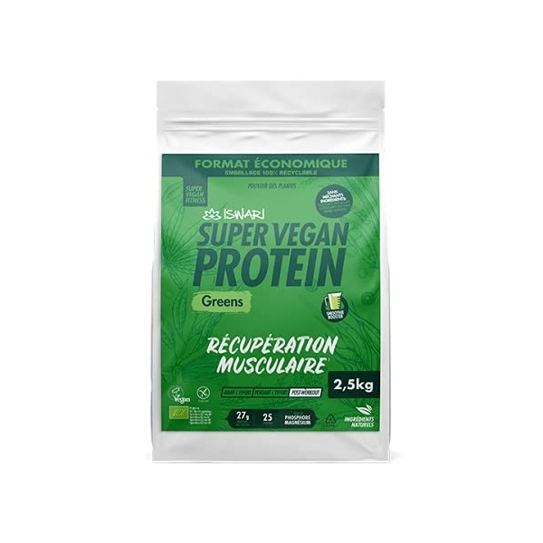 Super Vegan Protein Greens Iswari 2,5kg 