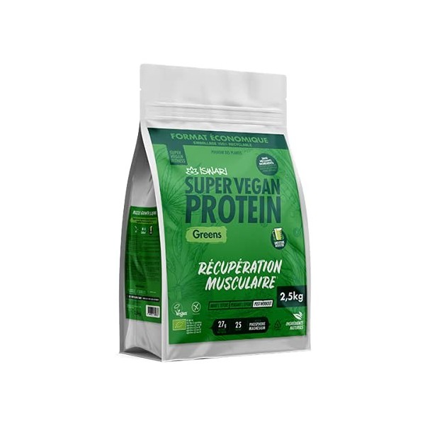 Super Vegan Protein Greens Iswari 2,5kg 