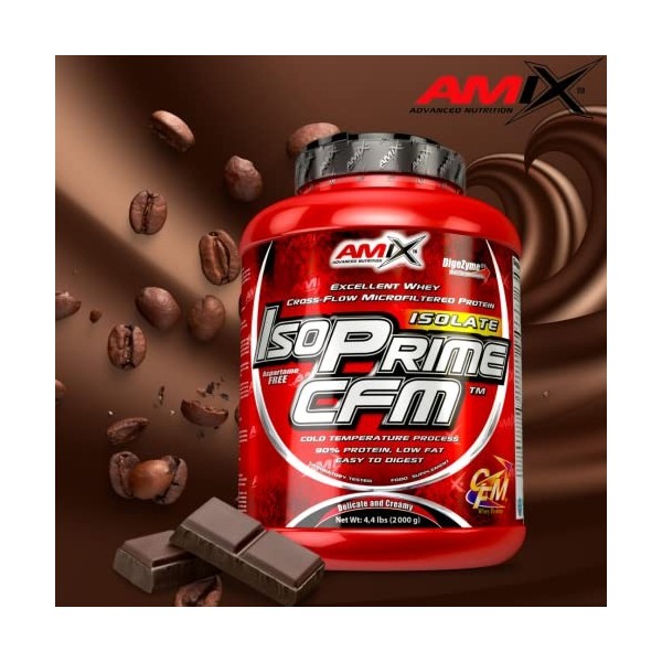 Amix Protéine pour Support Musculaire Moca-Choco-Coffee 2 kg