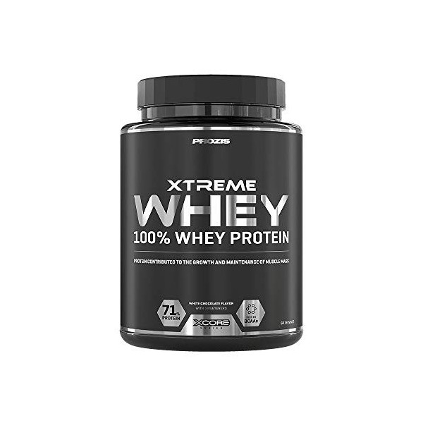 Prozis Xtreme Whey Protein SS Mélange de Protéines 2000 g White Chocolate