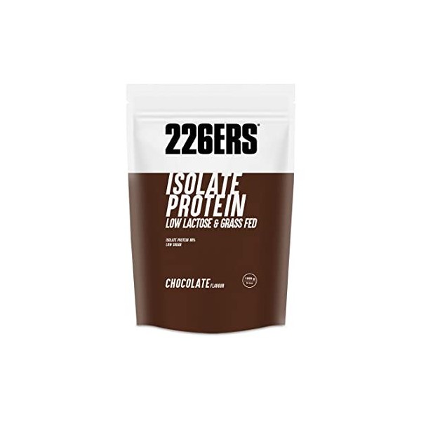 226ERS Isolate Protein | Protéine disolat de Lait Ultrafiltré, Protéine en Poudre à faible teneur en Sucre, Sans Gluten, Cho