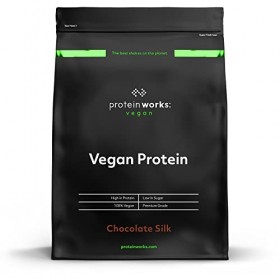 Protein Works - Protéine Végane | 25g de protéines végétales | Qualité première | Shake de protéines végétales | 33 Servings 