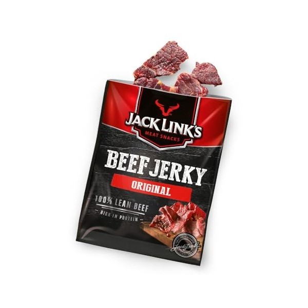 Jack Links Beef Jerky Clipstrips Protéine de Bœuf - 12 * 25 GR