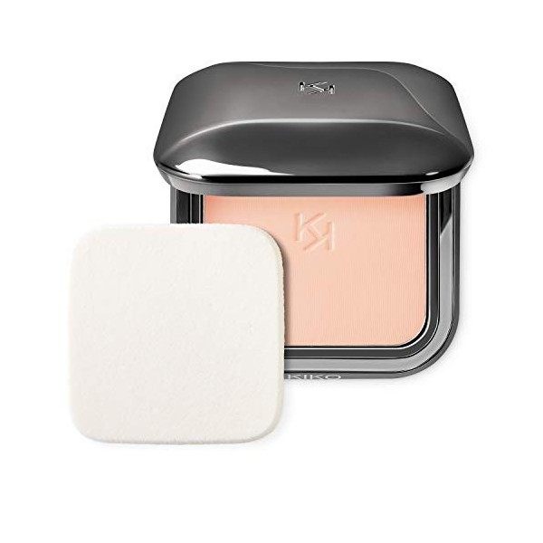 KIKO Milano Weightless Perfection Wet And Dry Powder Foundation N60 | Fond De Teint Compact Poudre, Unifiant Et Au Fini Mat, 