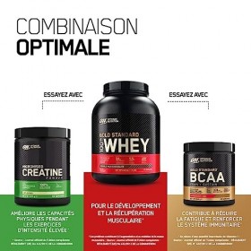Optimum Nutrition Gold Standard 100% Whey, Poudre de Protéines pour Construction et Récupération Musculaire, avec Glutamine e