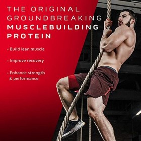 Muscletech Poudres protéinées NitroTech Whey Protein Powder + Créatine Monohydraté Isolat de lactosérum + Peptides Protein Sh