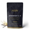 HSN Sports Evowhey – Protéine concentrée de sérum Vanille 2000 gr noir