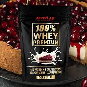 Activlab 100% Whey Premium, 500g, 16 portions x 23G Protéines en poudre | 6.9 G BCAAs | musculaire et régénération | Glutamin