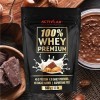 Activlab 100% Whey Premium, 500g, 16 portions x 23G Protéines en poudre, 6,9G BCAA,régénération, Glutamine, Faible teneur en 