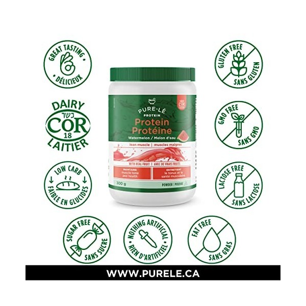 Pure-Le Clear Whey Protein - Watermelon 300g