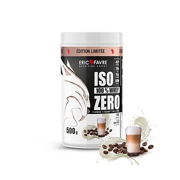 ISO WHEY ZERO 100% Pure Whey Protéine Isolate Savoureuse, Prise de Masse Musculaire - Assimilable Rapidement - Laboratoire Er