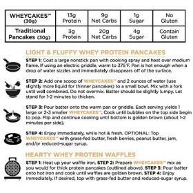 Whey Cakes, Wild Blueberry - 372g