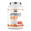 WFN Approved Whey - Fraise - 1 kg - Poudre de protéine avec lactase - Protéine de petit-lait très soluble - Fabriqué en Allem