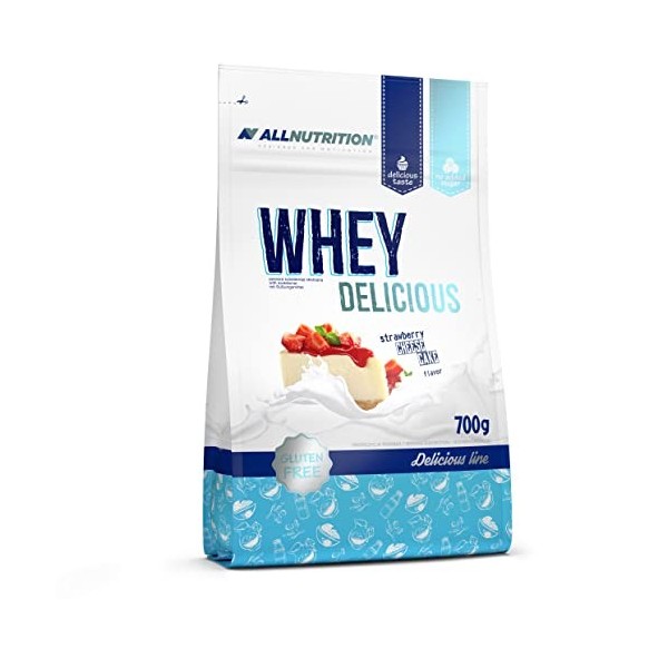 Allnutrition Whey Delicious, Fraise - 700 g