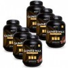 EAFIT GAINER MAX 1,1kg - Double Chocolat - FORMAT ECO 6 POTS 6,6kg - Protéine musculation - Whey + œuf - Prise de masse - App