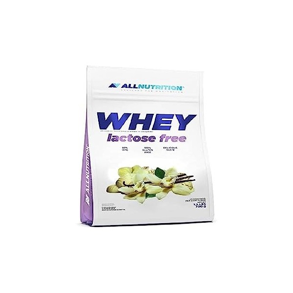 Allnutrition Whey sans lactose, Strawberry Cheesecake - 700 g