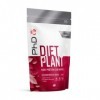 PhD Nutrition Diet Plant, Protéine Vegan pour Musculation et Prise de Masse, Goût Fraise et Crème, 19 g de protéines, 500 g 