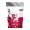 PhD Nutrition Diet Plant, Protéine Vegan pour Musculation et Prise de Masse, Goût Fraise et Crème, 19 g de protéines, 500 g 