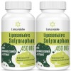 Liposomal Sulforaphane 450mg Softgel, extrait de graines de brocoli, absorption maximale, antioxydant puissant, soutient la s