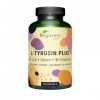 L-Tyrosine Plus 1200 mg | Soutien de la THYROIDE* | Avec Iode, Selenium et Vitamine B | Énergie + Fatigue Mentale | 180 Gélul