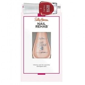 Sally Hansen Nail Rehab + Mini Complete Salon Manicure Set, couleur 570 Right Said Red, 1er Pack de 1  1 x 1 pièce 