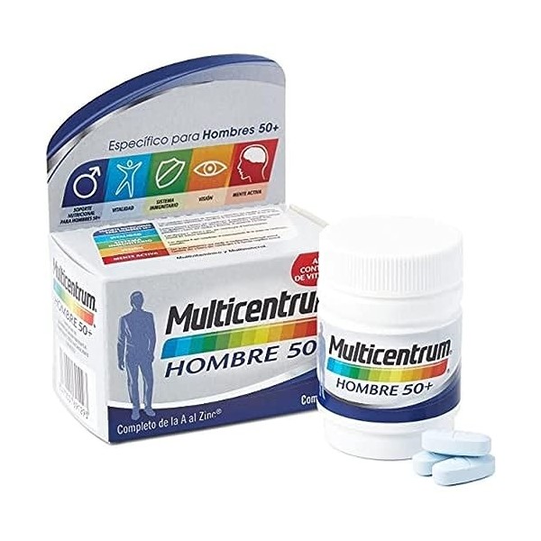 MULTICENTRUM HOMBRE 50+ 30 COMP