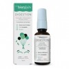 Spray Digestion | 15ml | 20 jours | Complément Alimentaire Menthe | Action Rapide | Phytothérapie Plantes Vitamines | Carvi N