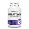 BioTechUSA Melatonin, Complément alimentaire en comprimés, contenant de la mélatonine, 90 comprimés
