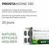 J.Armor Prostanidine 20 Gélules Prostate Pour Homme et Confort Urinaire • Favorise La Miction • Cheveu Homme • Saw Palmetto +