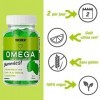 Weider Omega Gummies, Omégas 3-6-9 Essentiels pour le Cœur, la Peau et le Système Anti-Inflammatoire, Vegan, sans Gluten, san